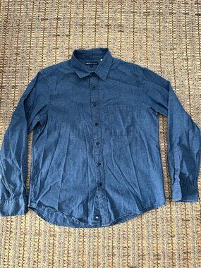 Levi's Made & Crafted Men's Shirt Chambray Linen/Cotton